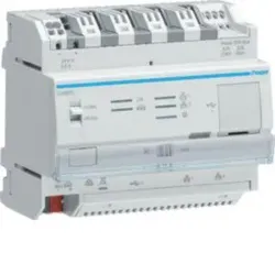 Hager TJA670 domovea basic mit easy und IoT, KNX IP Gateway, EIB Server für Verteilereinbau