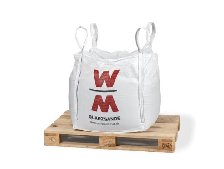 hochreiner feuergetrockneter Quarzsand 500kg Big Bag (beige, 2-3.15mm) feuergetrockneter Quarzsand in verschiedenen Körnungen