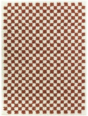 Balta Rugs Covey Plush Checkered Thick Shag Area Rug