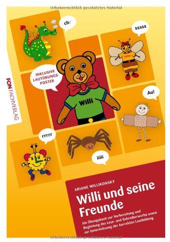 Ariane Willikonsky - Willi und seine Freunde: Übungsbuch für die Laute. - Preis vom 30.09.2026 22:30:23 h