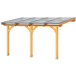 Skan Holz Terrassenüberdachung Rimini 434x300cm aus Douglasie