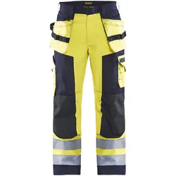 Blakläder Multinorm Handwerker Bundhose 1579 1514 in gelb/marineblau - 152 (C106)