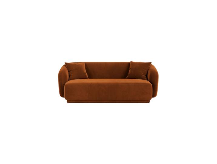 2-Sitzer Design Sofa Jane Samt Terracotta chosen by Bloomingloft