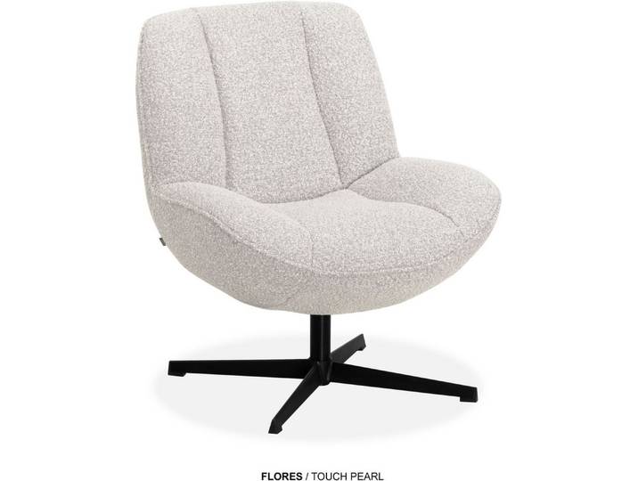 OMG Design Sessel Flores, bequemer Sessel, mit Drehgestell