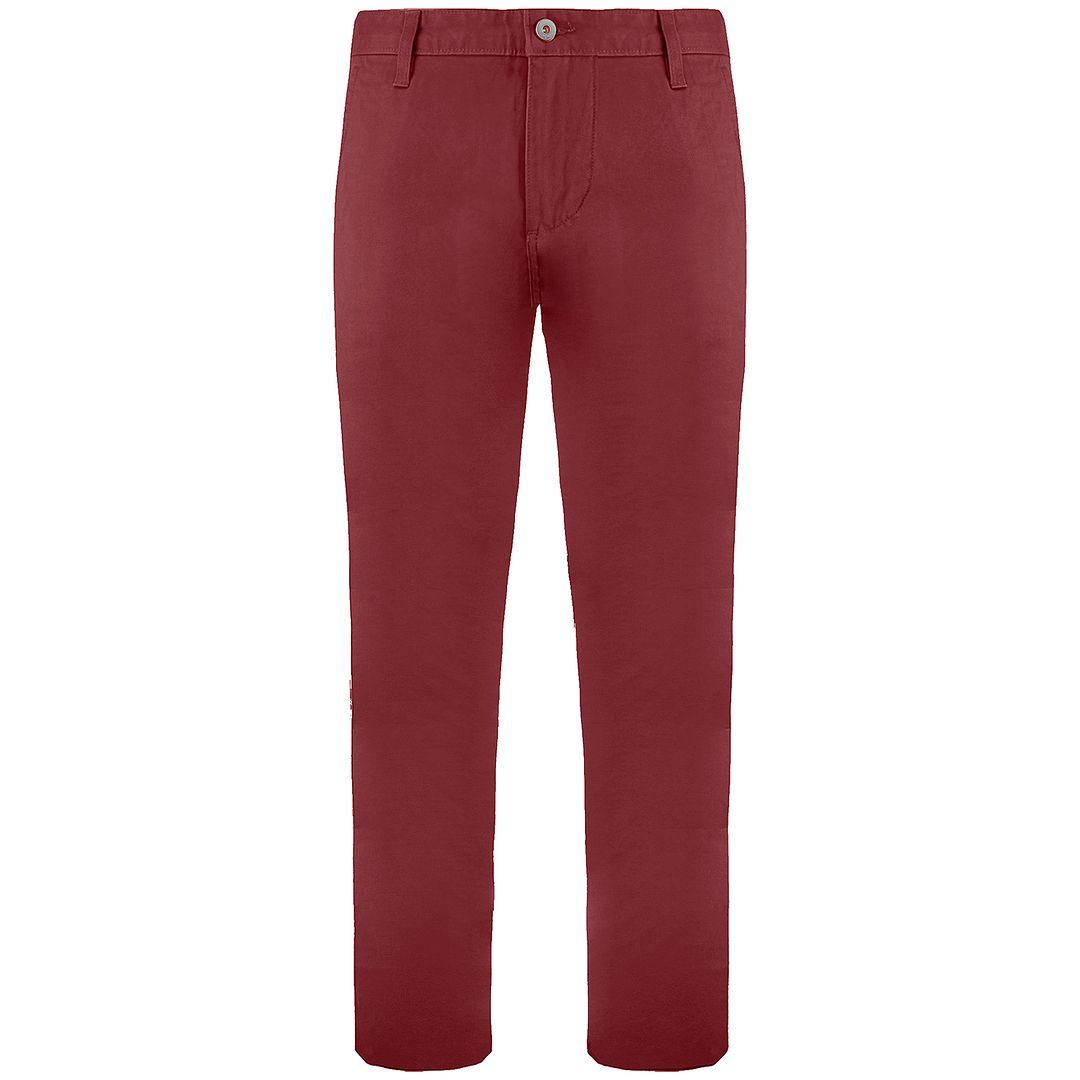 Docker Slim Tapesed Bein Herren braun Chinoshosen