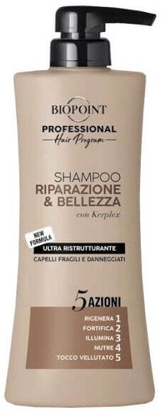Biopoint Shampoo Riparazione e bellezza con Kerplex
