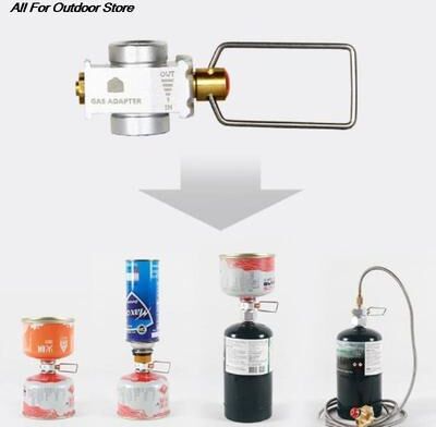 Inspire Daily Merch Camping Gas Saver Plus Gas Converter Adapter Refill Flat Tank Conversion Valve Camping Gas Saver Plus Gas Converter Adapter Refill Flat Tank Conversion Valve
