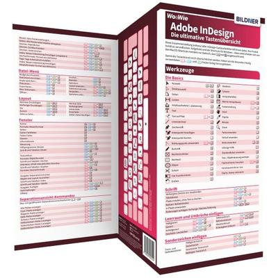 InDesign - Die ultimative Tastenübersicht (für die Version CC = Creative Cloud), Gebundene Ausgabe von Aaron Kübler, Bildner Verlag, 978-3-8328-0622-4