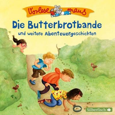 Vorlesemaus: Die Butterbrotbande und weitere Abenteuergeschichten - Margit Auer, Audio, 9783844911510