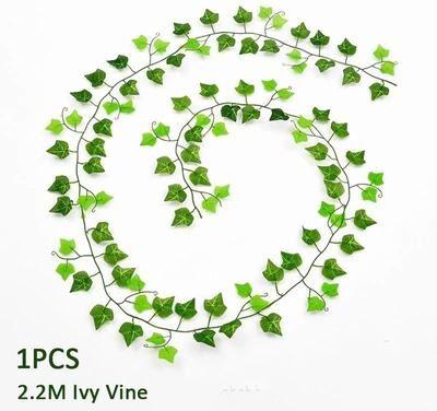 Uplifted Finds Botanical Ivy Creeper   Silk Foliage Evergreen Garland   Executive Balcony & Modern Sanctuary Decor ivy 6 Pcs