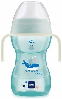 Mam Copo Fun To Drink +8m Azul 270 ml