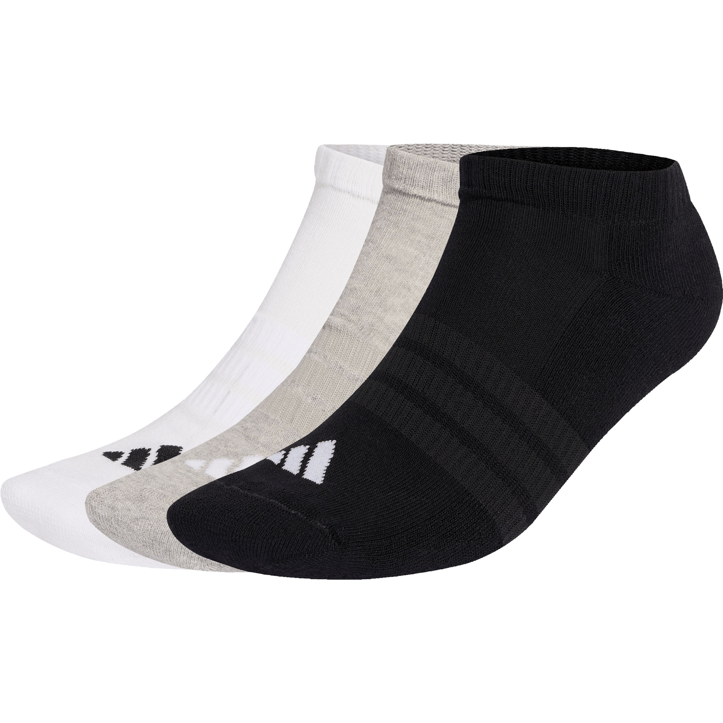 adidas Essentials Low 3er Pack Freizeitsocken schwarz Größe 40 Lifestyle Hautfreundlich