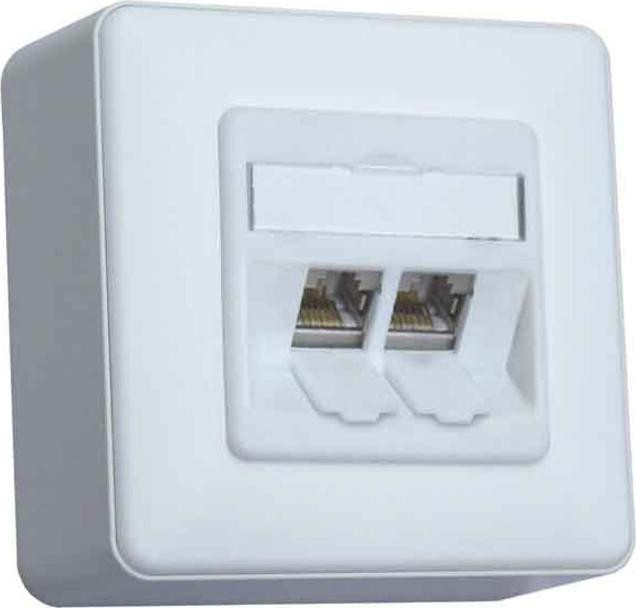 Metz Connect RJ-45 stopcontact wit 130B11D20002-E