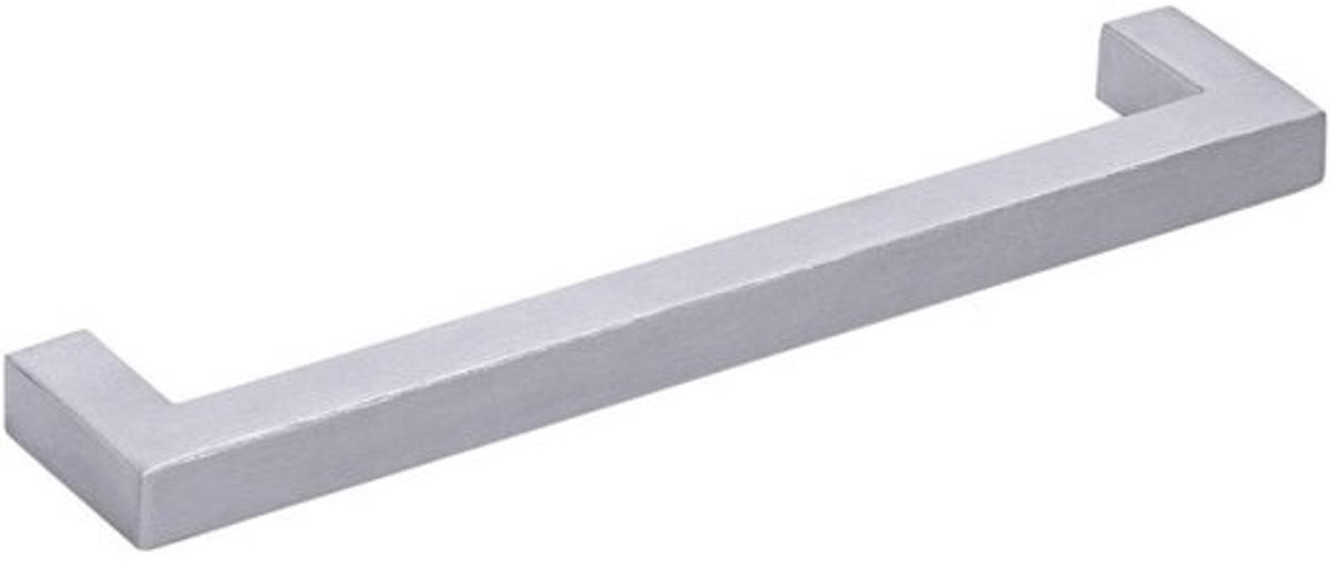 Gedotec TYDA meubelgreep - Roestvrij staal, mat geborsteld, vierkant - B: 330 mm, H: 320 mm, D: 10 mm