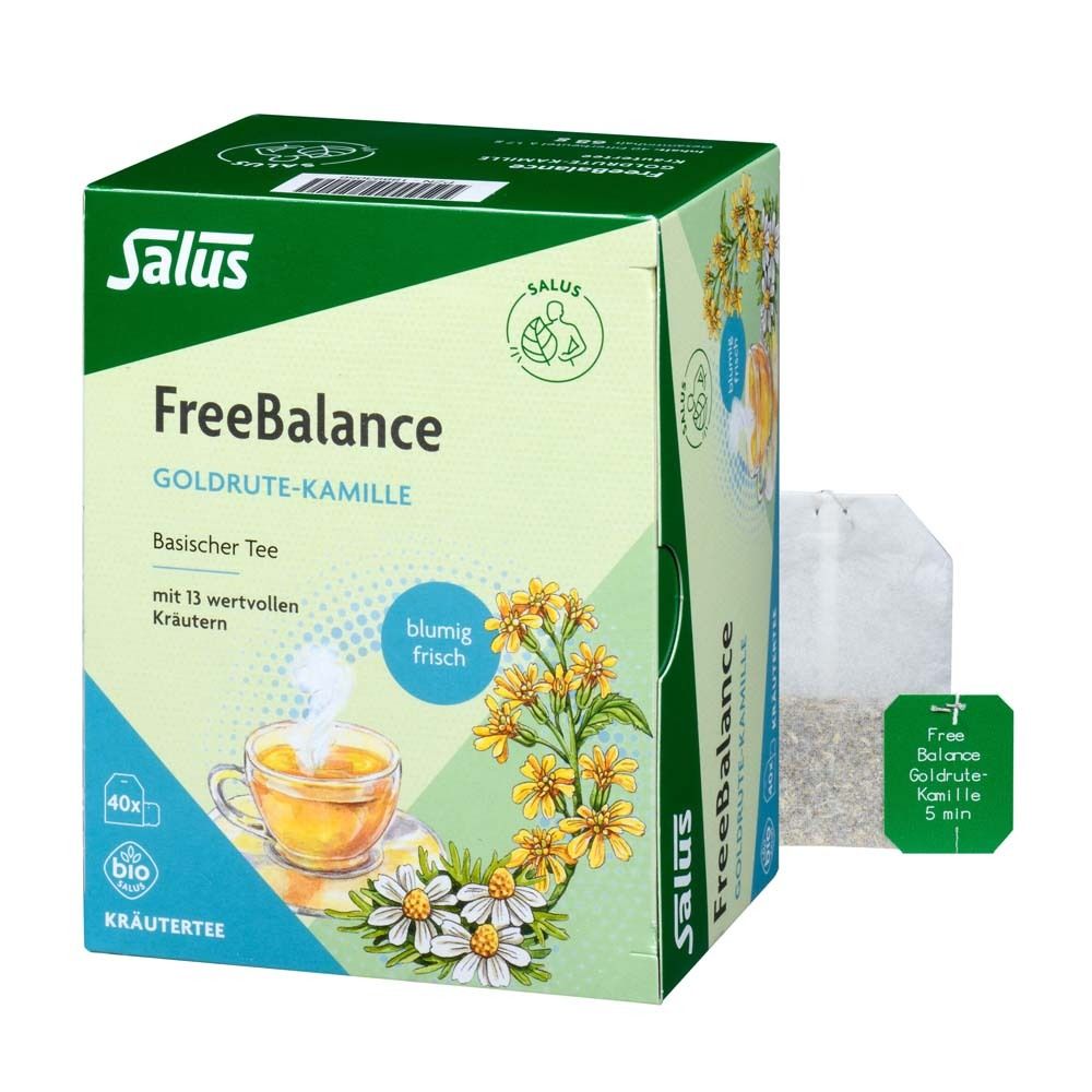 Freebalance Goldrute-Kamille Tee Bio Salus Fbtl. 40 St Filterbeutel