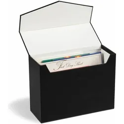 Leuchtturm, Dokumentenablage, Archivbox LOGIK Mini A5, schwarz.359414 (A5)