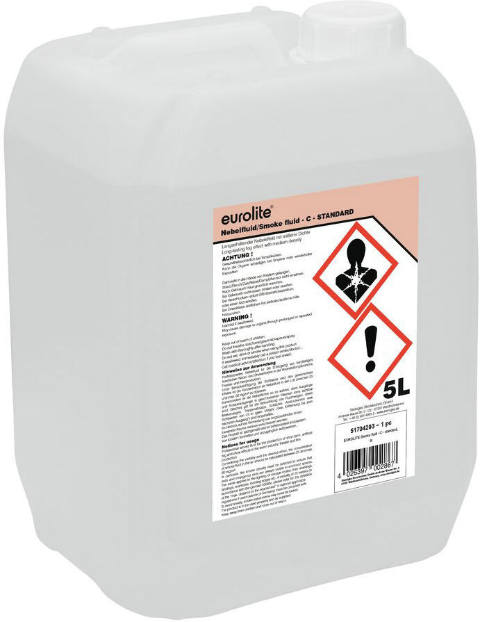 EuroLite Smoke Fluid -C- Standard, 5l Nebelfluid