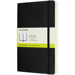 Moleskine, Heft + Block, Notizbuch klassisch (A5, Large 13x21, Blanko, Weicher Einband)