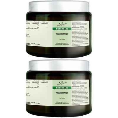 Akazienfaser Pulver 2x 2x200 g