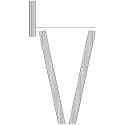 HAWA, Zubehör Türbeschlag, Komplett-Garnitur Faltschiebetürbeschläge -Multifold 30, Inslide