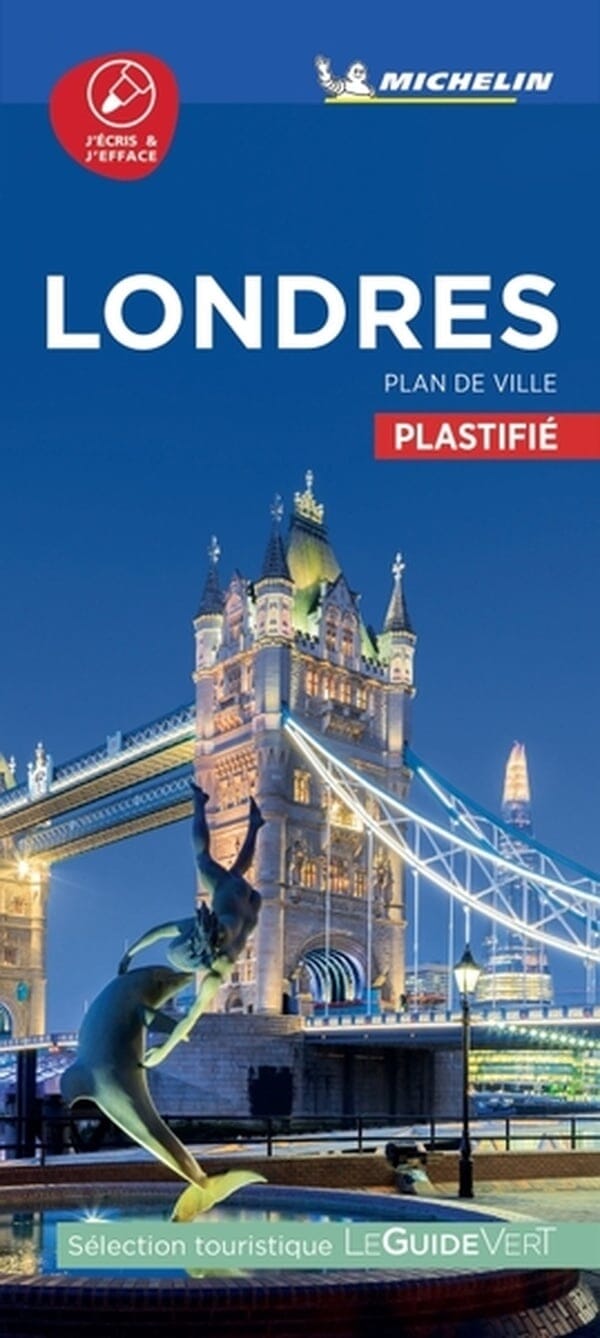 Plan de ville plastifié - Londres   Michelin