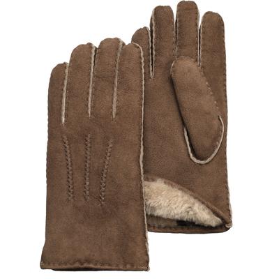 Lederhandschuhe PEARLWOOD, Herren, Gr. 10, braun (tobacco), Schafsleder, unifarben, Handschuhe