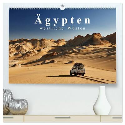 Ägypten – westliche Wüsten (hochwertiger Premium Wandkalender 2027 DIN A2 quer), Kunstdruck in Hochglanz