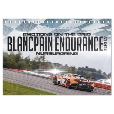 EMOTIONS ON THE GRID - Blancpain Endurance Series Nürburgring (Tischkalender 2027 DIN A5 quer), CALVENDO Monatskalender