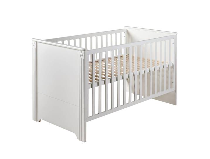 Kombi-Kinderbett 'Maxi', 70 x 140 cm, 3-fach höhenverstellbar, umbaubar zum Juniorbett