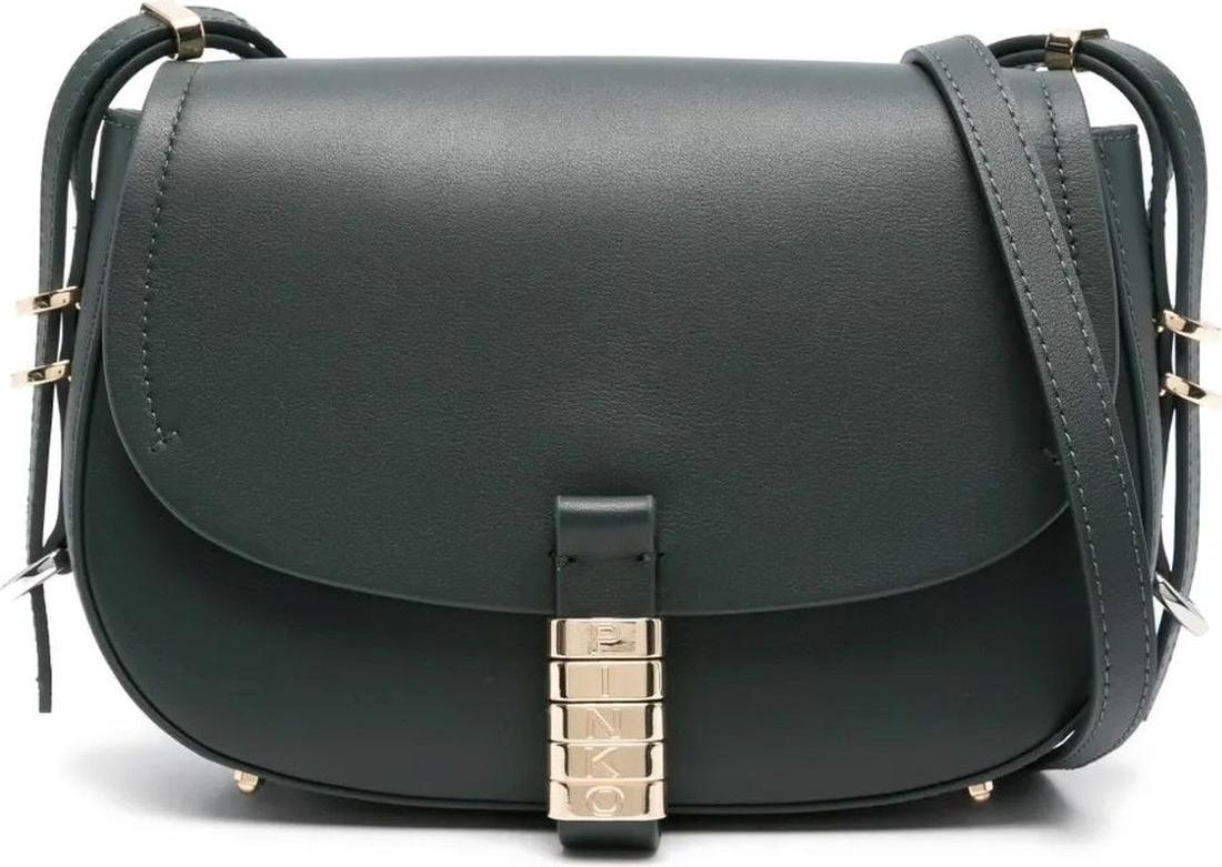 PINKO Damen Umhängetaschen 103831A270-X1BA Farbe: Grün Größe: Einheitsgröße