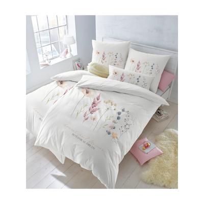 Kopfkissen HEINE HOME, weiß (pastellgelb), B:40cm L:40cm, 100% Polyester, Kopfkissen