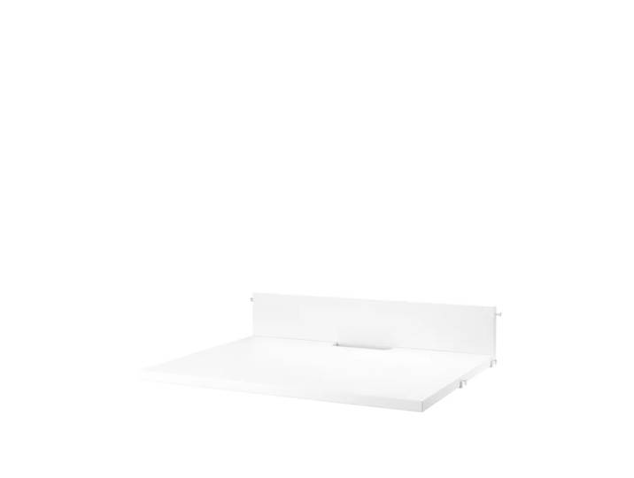 String Étagère multimédia String blanc, 58x47 cm
