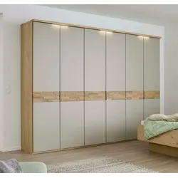 Musterring Kleiderschrank Minto 2.0 299,2 x 229,4 cm Lack Grau Taupe