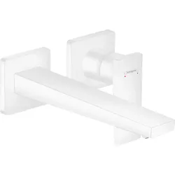 hansgrohe Metropol Fertigmontageset 32526700 Unterputz-Waschtisch-Einhebelmischer, Ausladung 225 mm, mattweiß