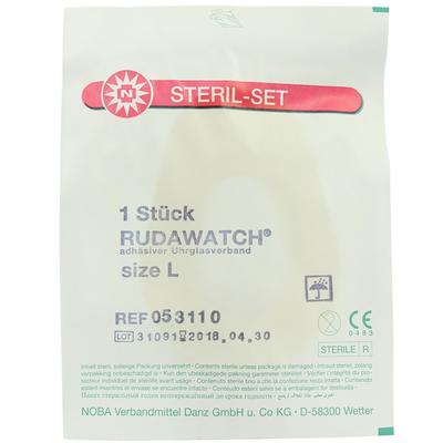Augen-Uhrglasverband Gr.L 10 St Pflaster