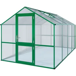 KGT Gewächshaus "Rose IV",moosgrün,10 m2