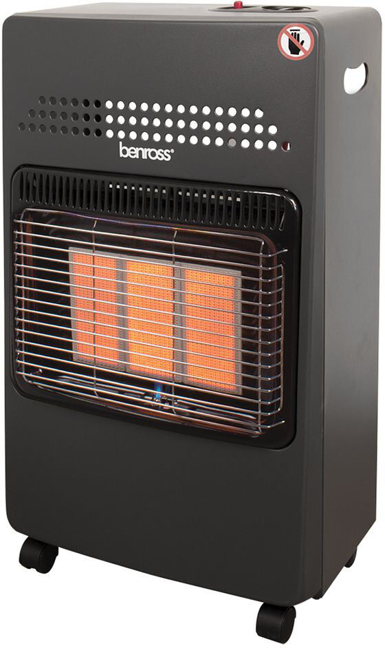 Belfry Heating Mandy 45 BTU Electrical Compact Space Heater with Adjustable Thermostat Black 74cm H X 26cm W X 42cm D