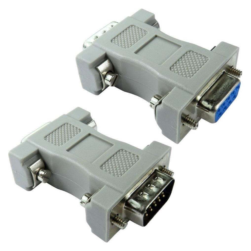 Cables Direct CDL D9 (F) to HD15 (M) VGA Adapter (VGA, VGA) (AD-422)