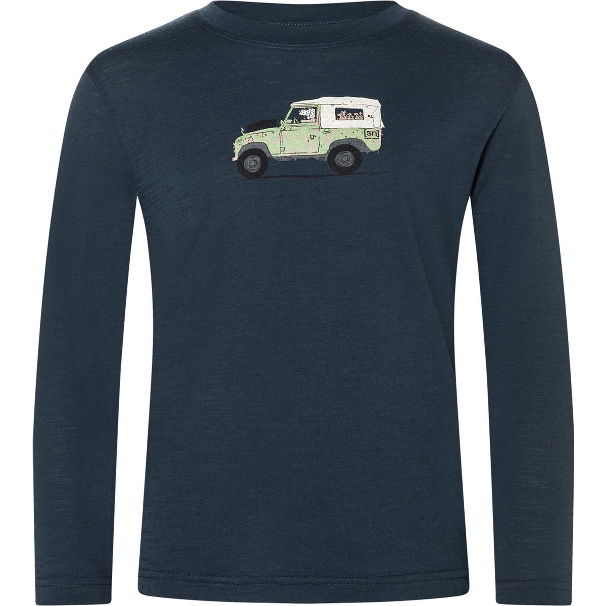Super.Natural K Dog Excursion LS blueberry/various (W55) 104 SNKP01023W55104