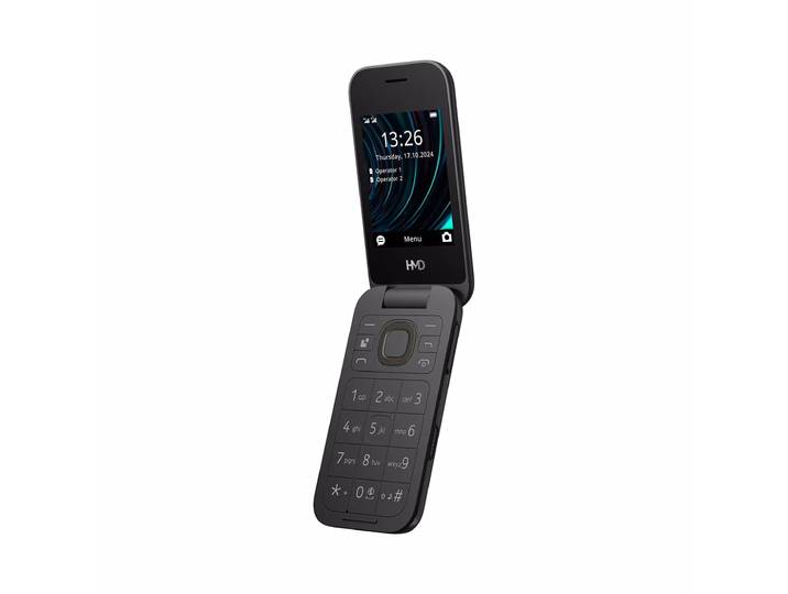 HMD 2660 Flip DS - 128 MB, Charcoal, 2.8 ', 0.3 MP, 4G Handy – Diverse Smartphones & Handys – schwarz'