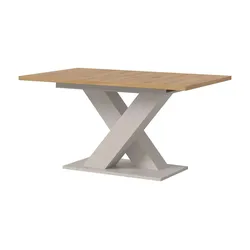 Esstisch ausziehbar Moritz , creme , Maße (cm): B: 150 H: 76