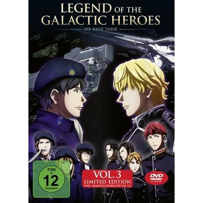 Legend of the Galactic Heroes: Die Neue These Vol.3 + Sammelschuber [LE], DVD