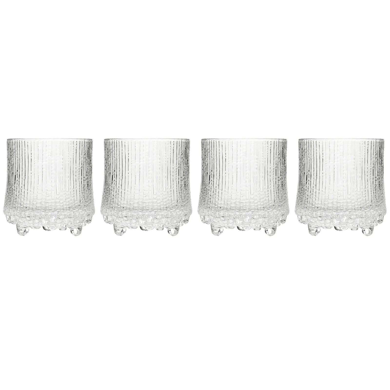 Iittala Ultima Thule On the rocks glas 4-pack Helder