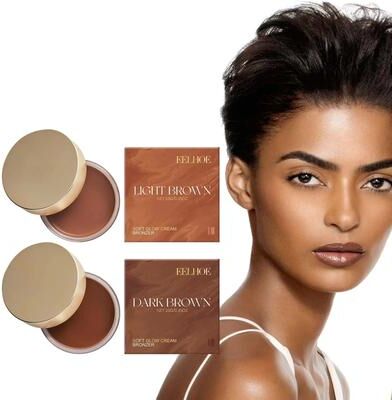 Uplift Essentials Deep Bronze Tanning Gel Intensive Sunless Body Bronzer & Summer Glow Treatment dark Brown