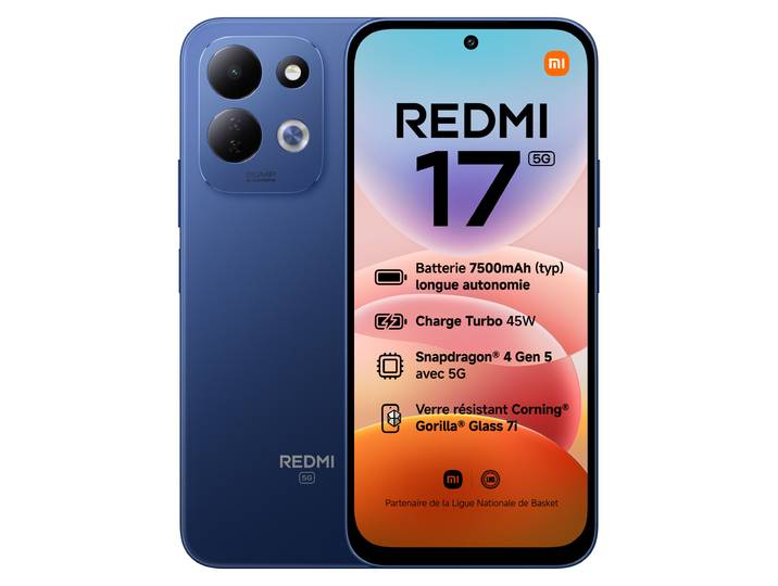 Smartphone Redmi 17 5G 128 Go Bleu XIAOMI