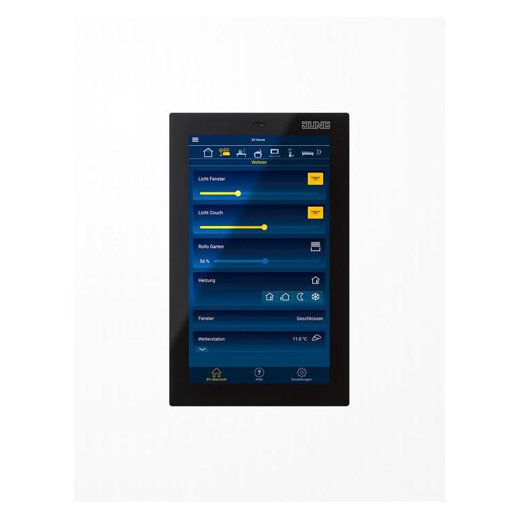 JUNG Visu-Server-Einsatz sw Basis+m.Geh AP SC5SW (SC5SW)