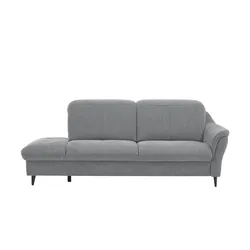 Kollektion Kraft Recamiere  Ellen ¦ grau ¦ Maße (cm): B: 219 T: 102.0