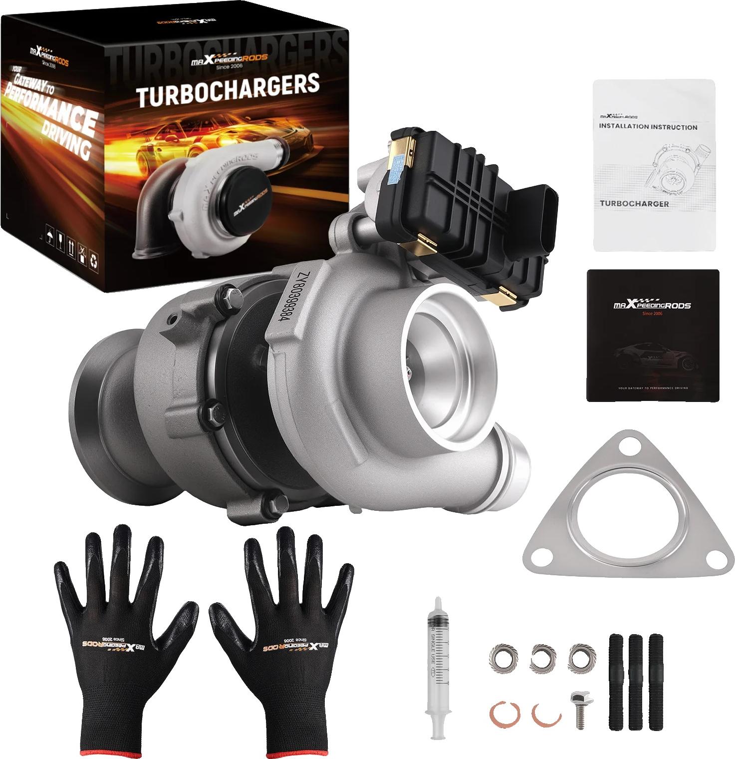 Turbolader, Stahl, 29 x 27 x 23 mm, Kompatibel mit Jaguar E-Pace X540 & F-Pace X761, 7020g