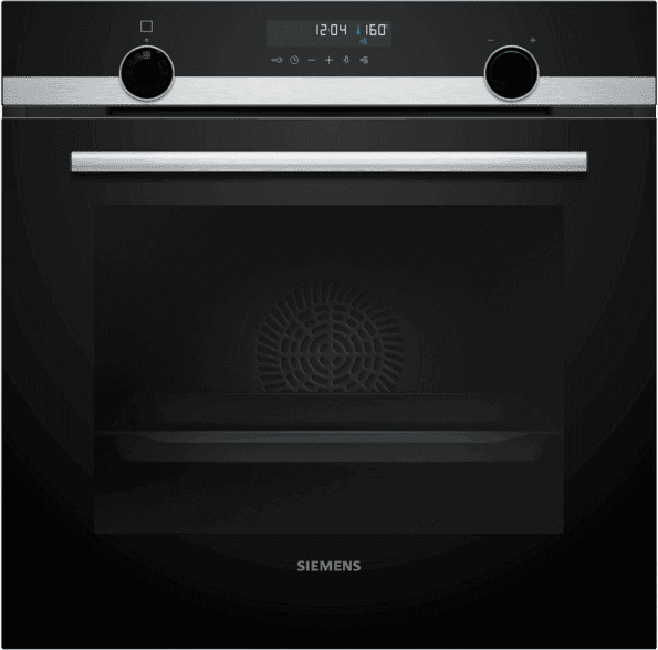 Horno - Siemens HB578GES3, Serie IQ500, Multifunción, Pirolítico e hidrolítico, 71 l, Humid Clean, PerfectCooking 3D, 60 cm, Negro