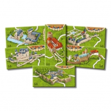 Hans im Glück Carcassonne 3.0 - Burgen in Deutschland - (Mini-Erweiterung) - DE/EN 293458